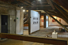 Ausstellung -Superhelden /Blick in die Obere Etage